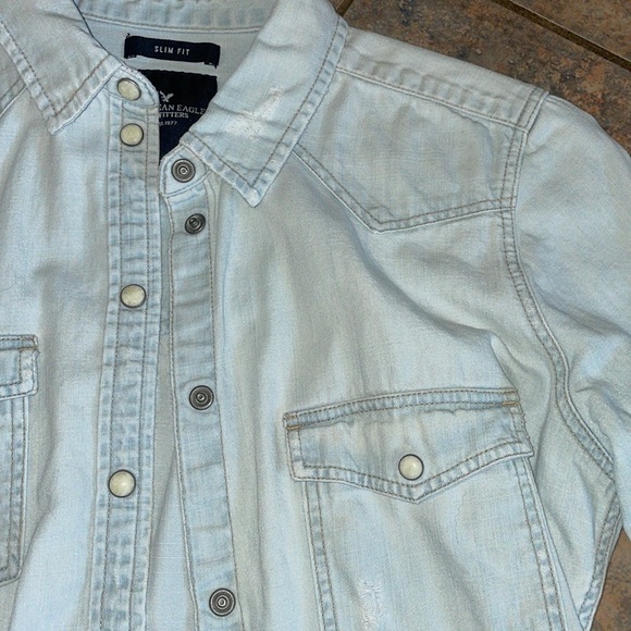 Denim button down - Picture 2 of 3